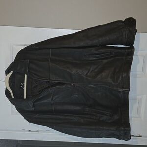 Mens leather jacket